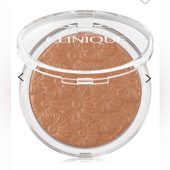 NEW FULL SIZE CLINIQUE POWDER POP FLOWER BRONZER IN SHADE SOLAR POP 9g - Picture 3 of 11